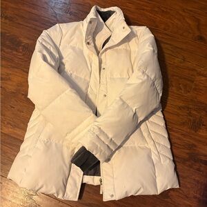 Izod Women's Cream Puffer Jacket